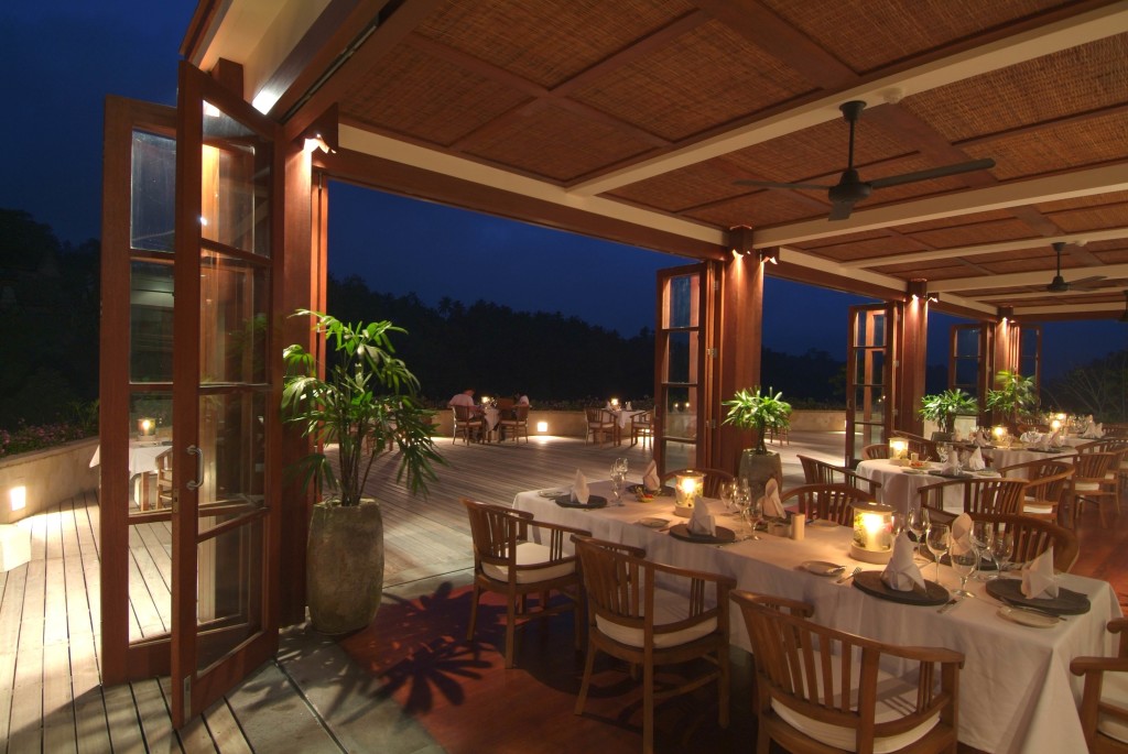 The Restaurant-Dinner at Hanging Gardens Ubud, Bali, Indonesia