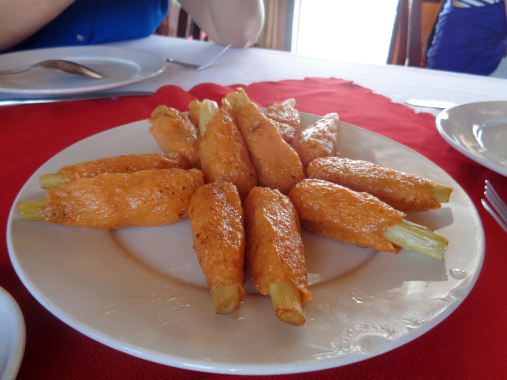 Fried crab in Vietnam