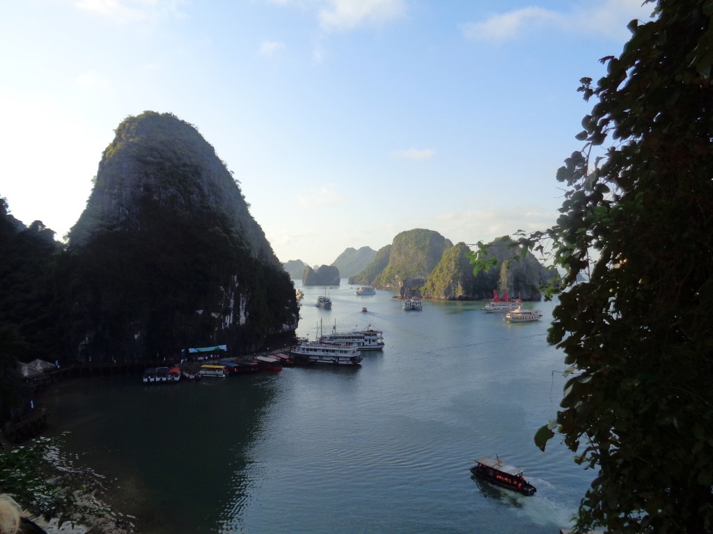 visiting Halong Bay