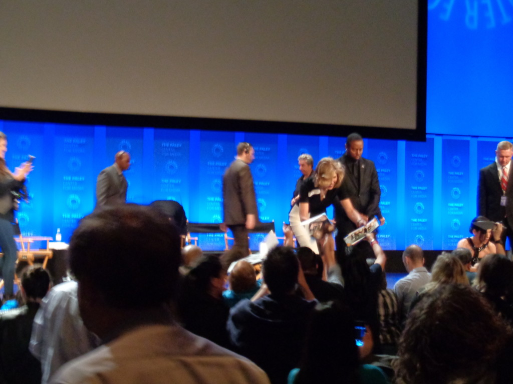 I didn't manage to get to Christine Baranski :(
