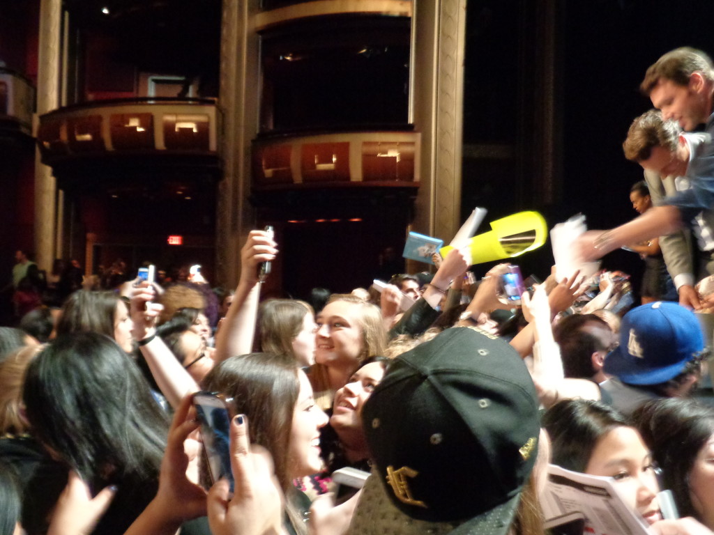 The place was... quite crowded :D