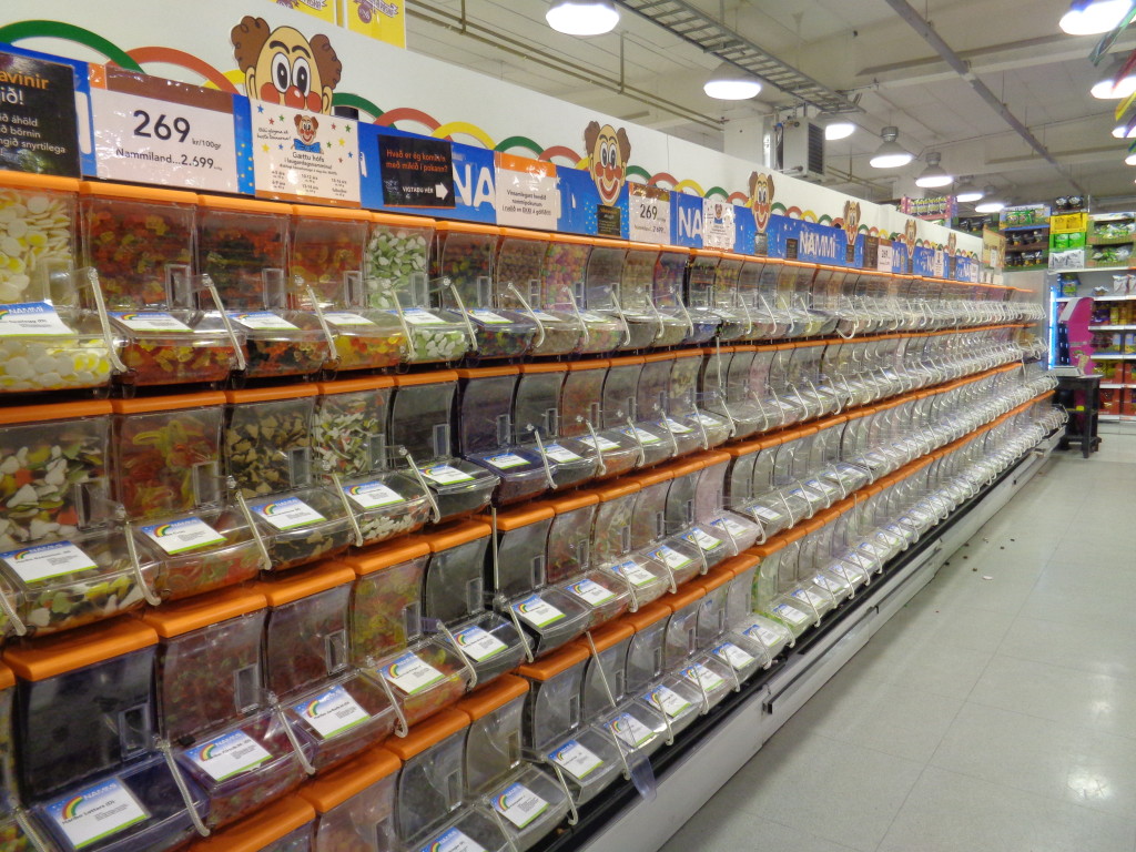 A lot of candy!