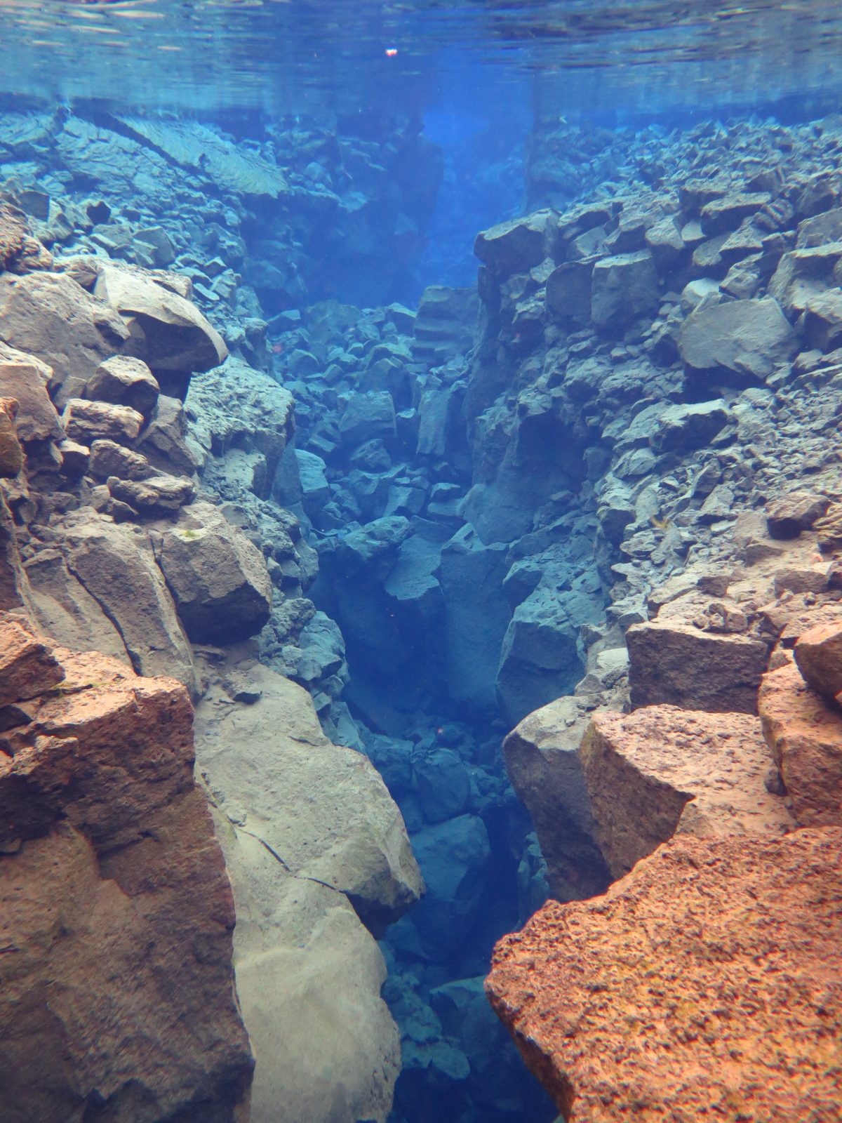 snorkeling in Silfra
