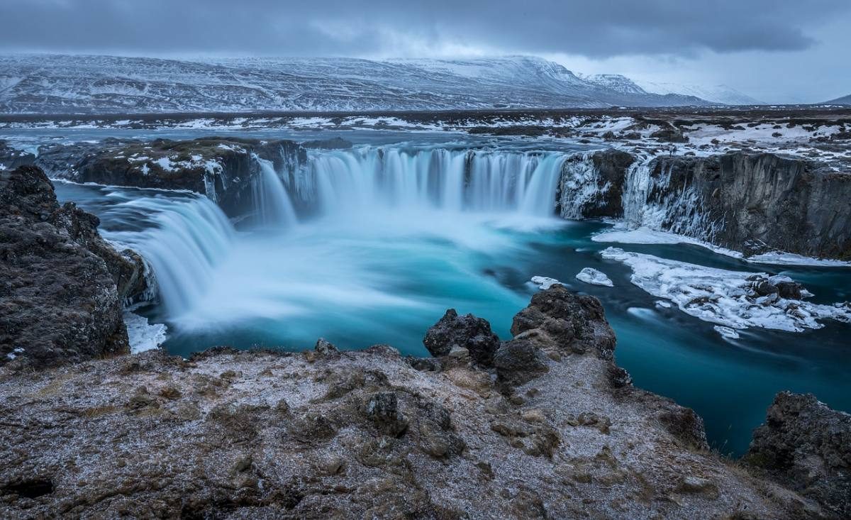 Iceland waterfalls
