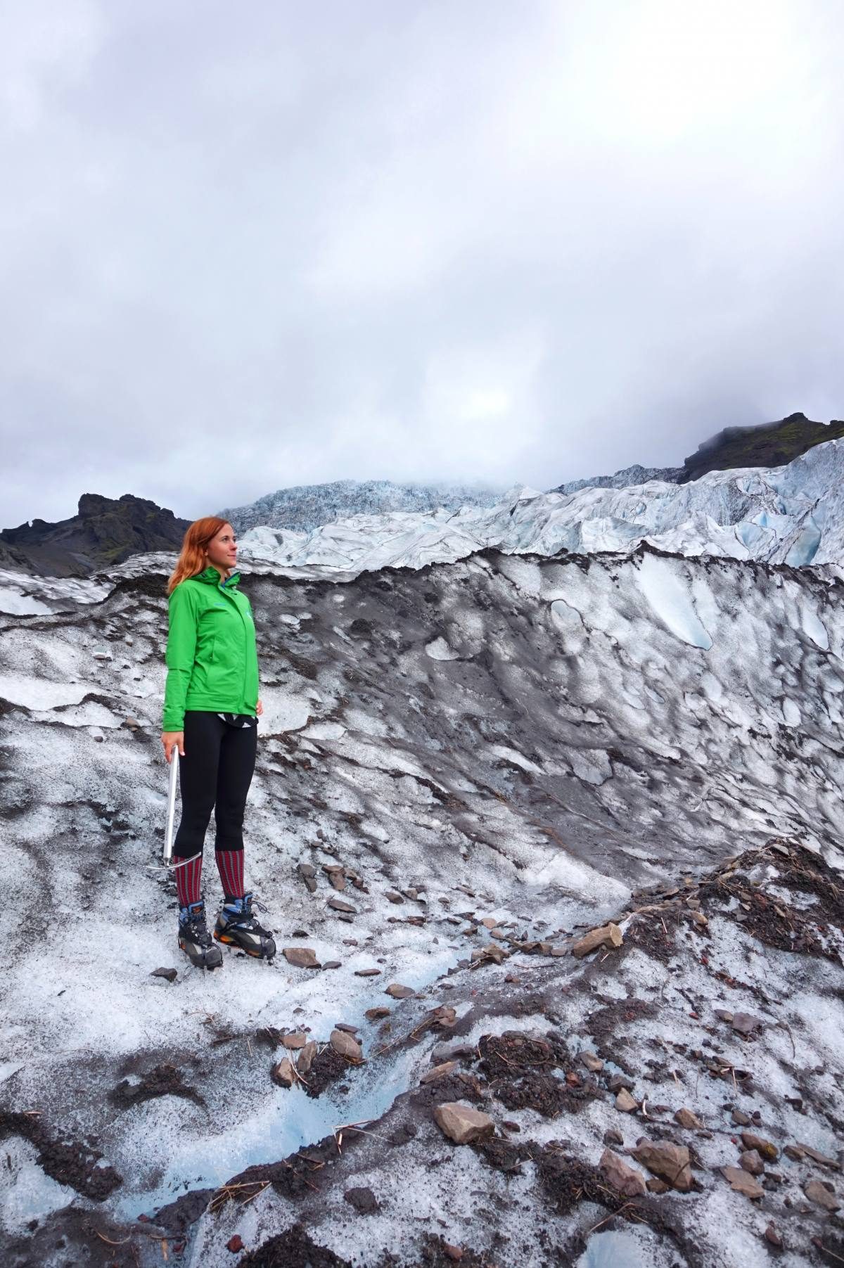 Glacier walk in Iceland