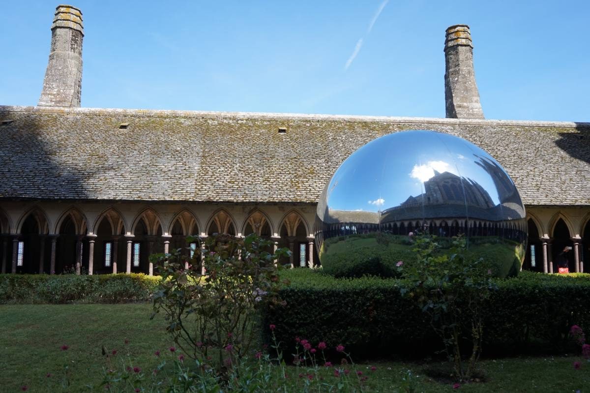 Courtyard of Mont St Michel