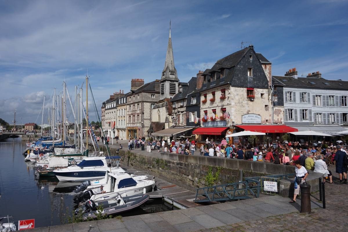 Pretty town of Honfleur