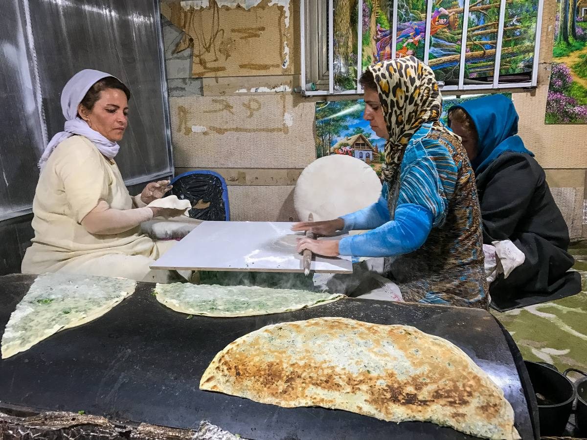 food in Iran female traveling solo to Iran