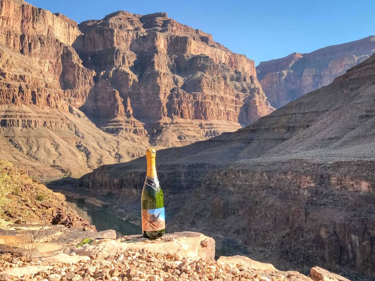 Grand Canyon champagne