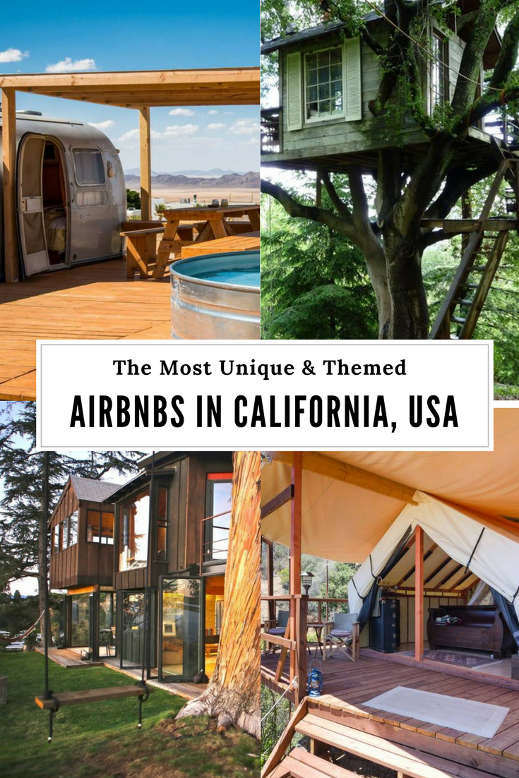 Themed AirBnBs in California