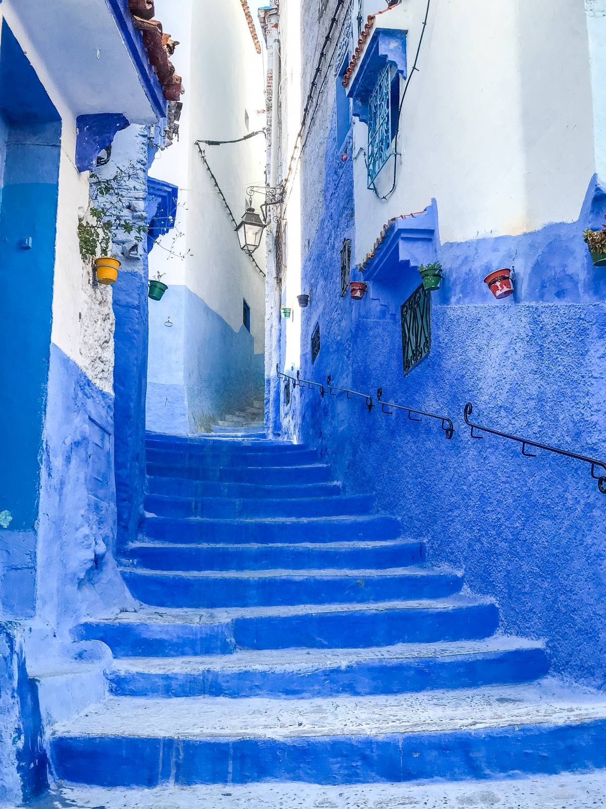 streets of Chefchaouen streets of Chefchaouen Morocco