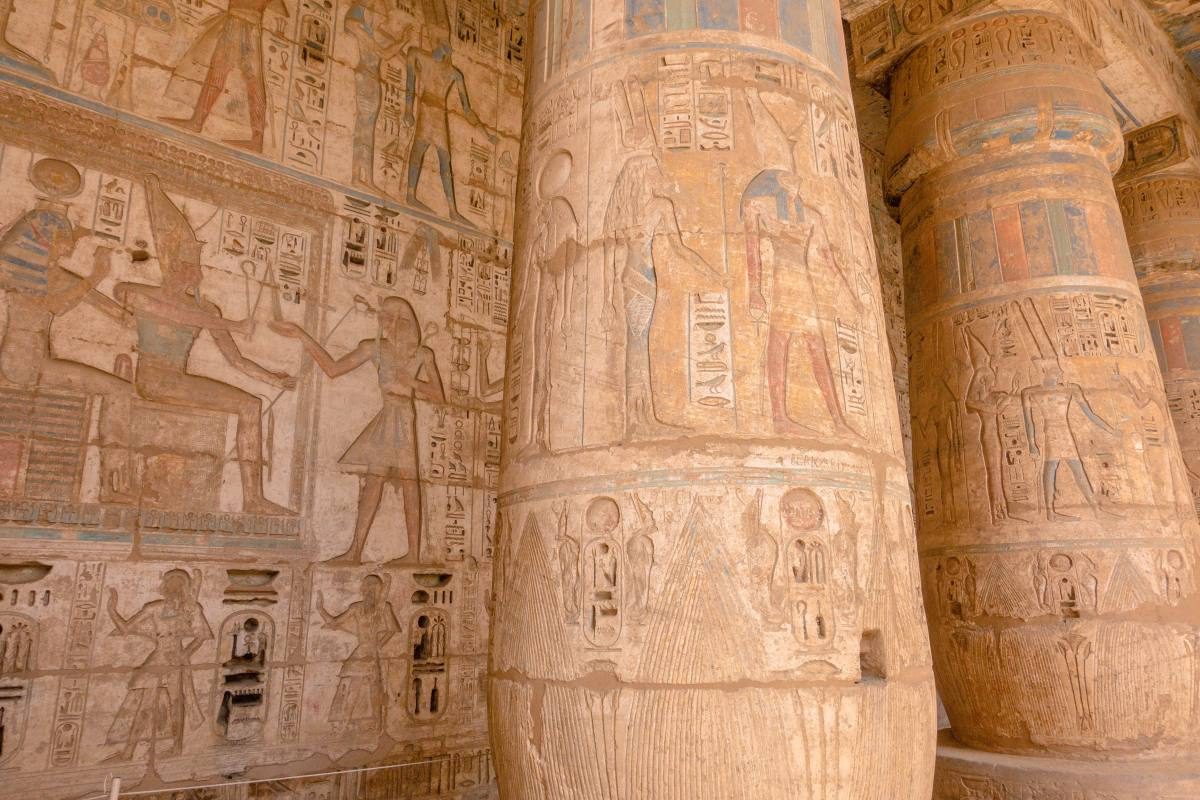Medinet Habu Temple Egypt travel tips