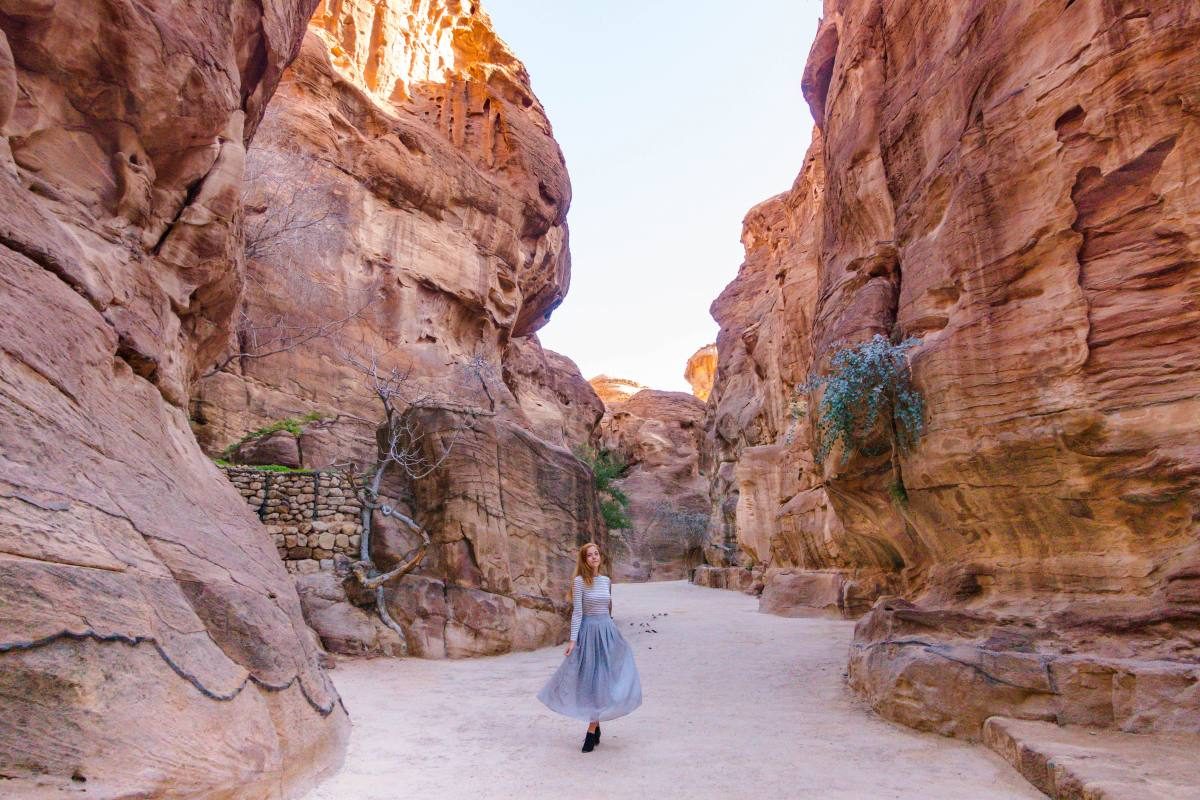 Siq at Petra, Jordan siq petra