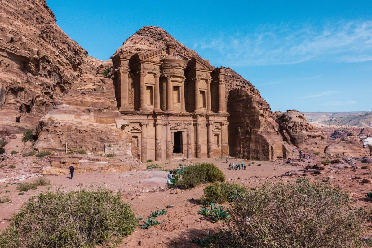 Monastery at Petra Petra Jordan