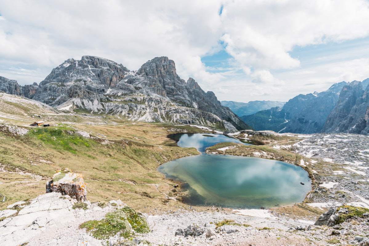 lago Italy hiking Tre Cime di Lavadero