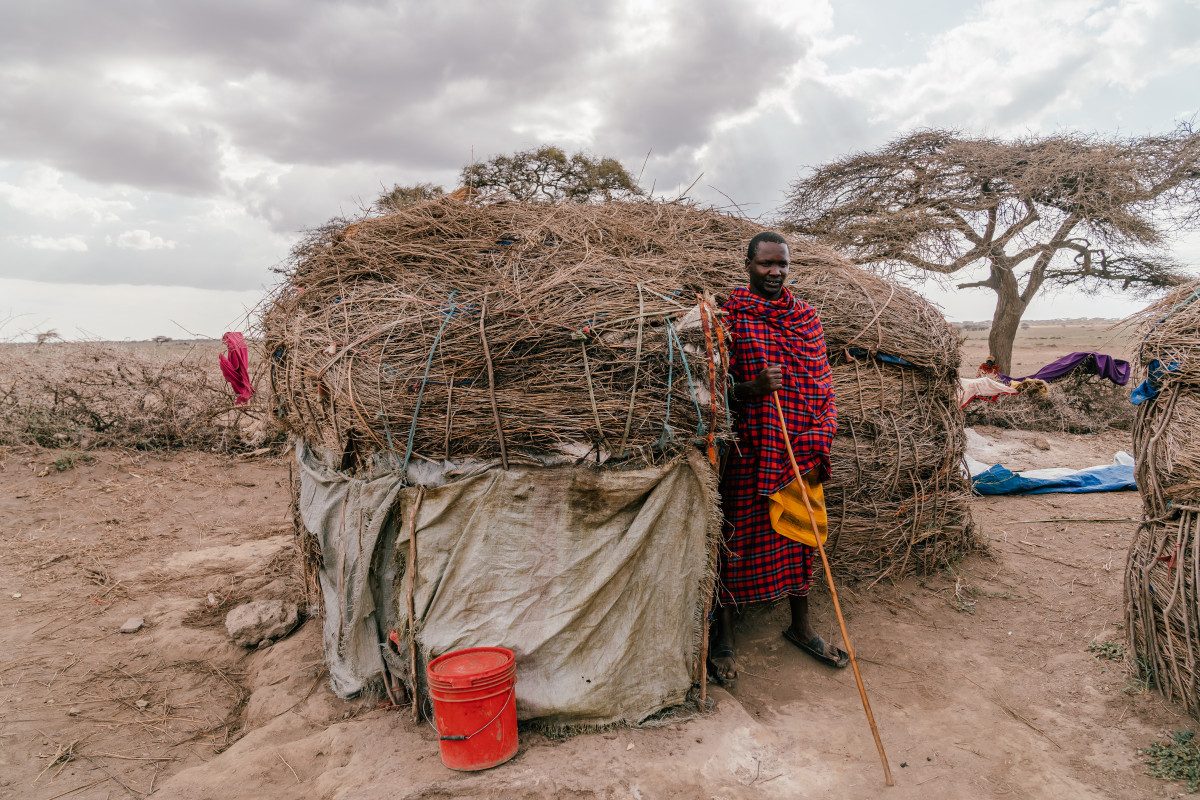 Maasai houses