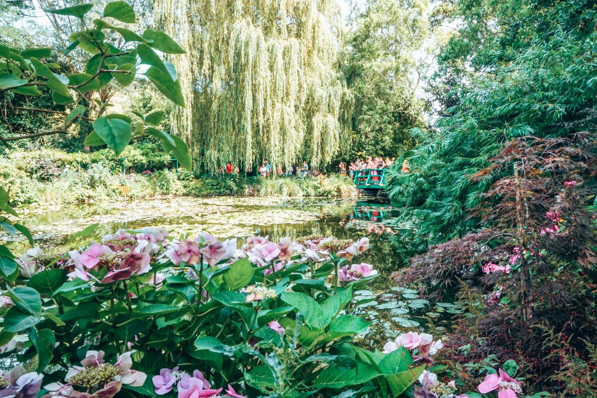 Giverny garden summer
