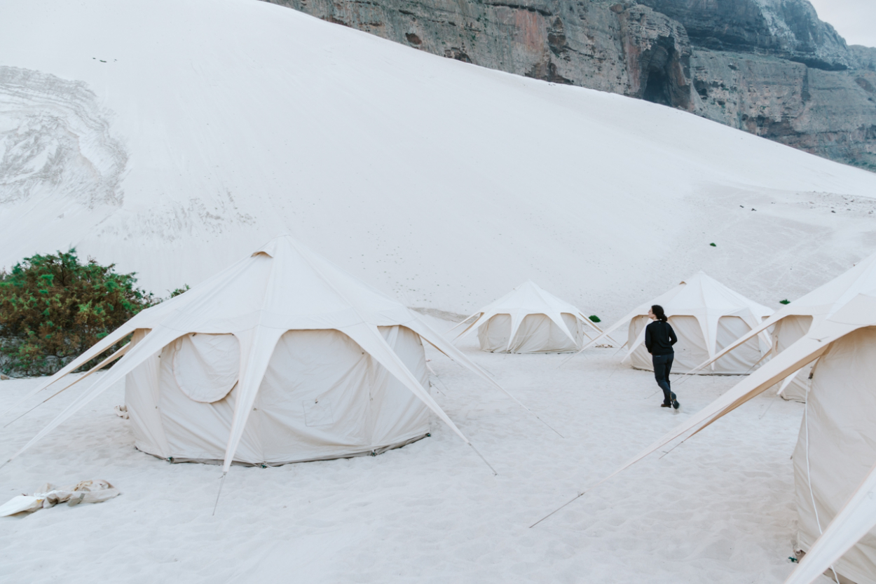 camping in Socotra camping in Socotra