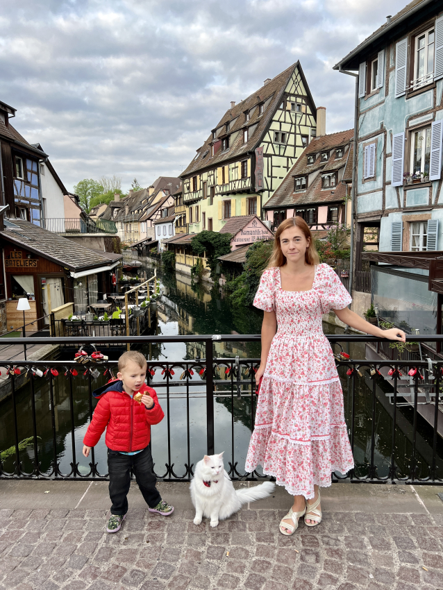 Colmar with kids