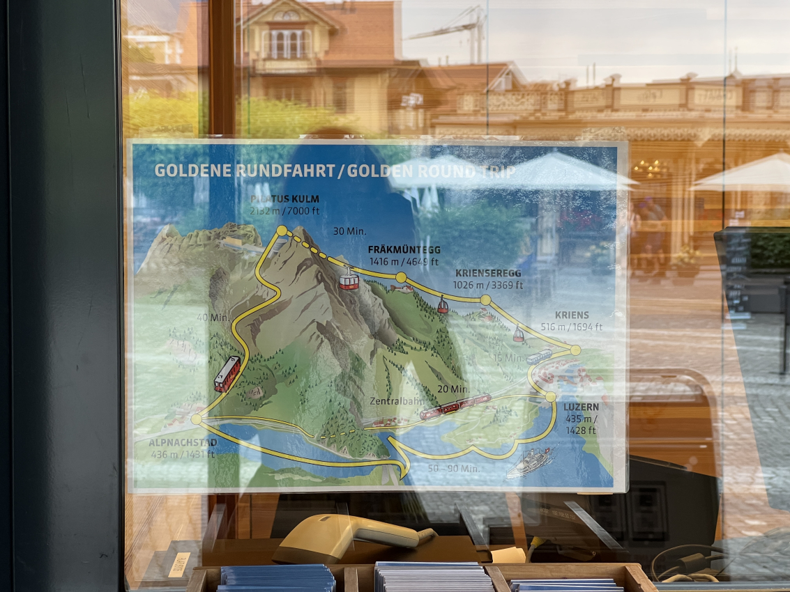 Golden Tour Mount Pilatus