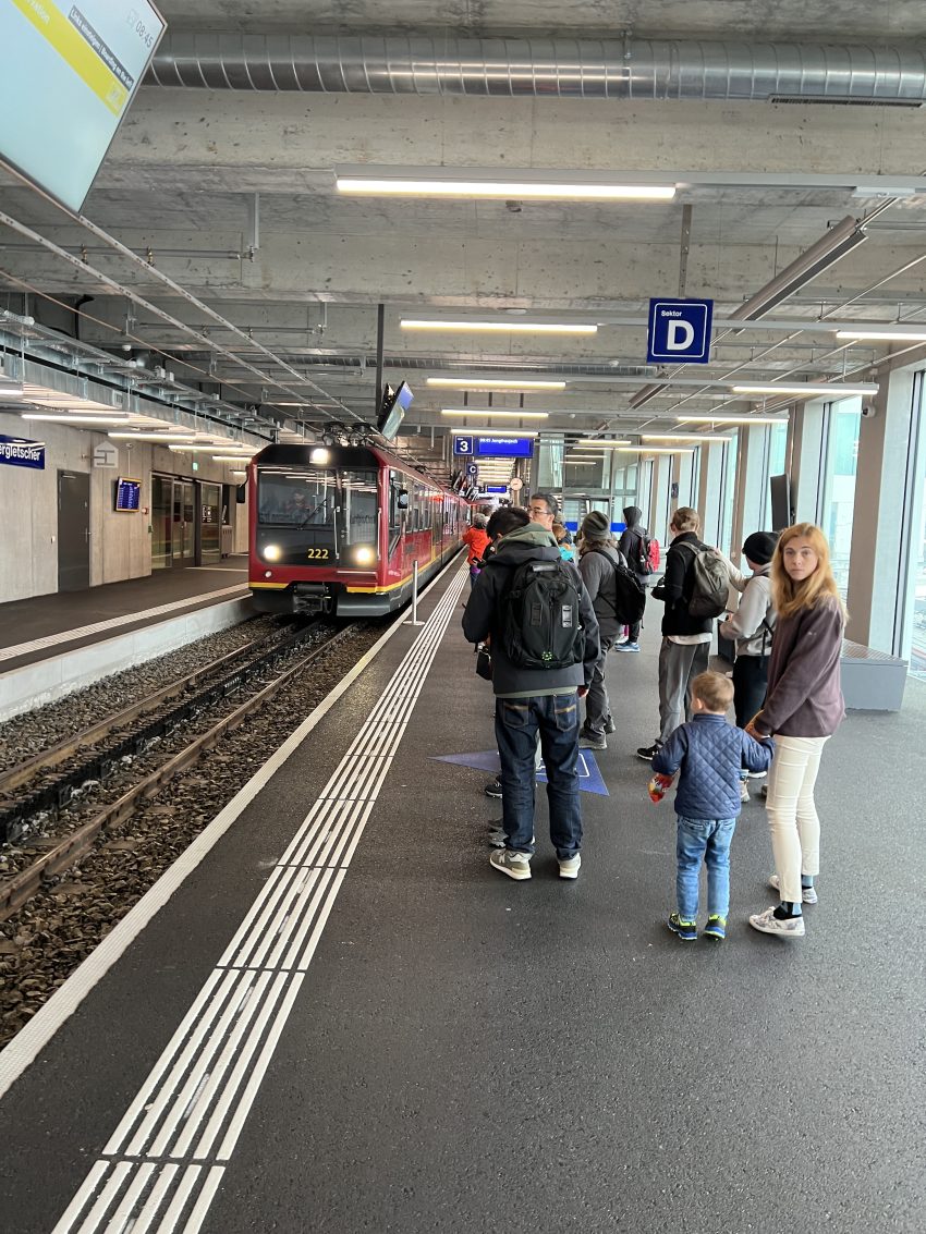 getting to Jungfraujoch