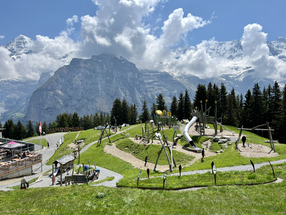 Flower playground switzerland