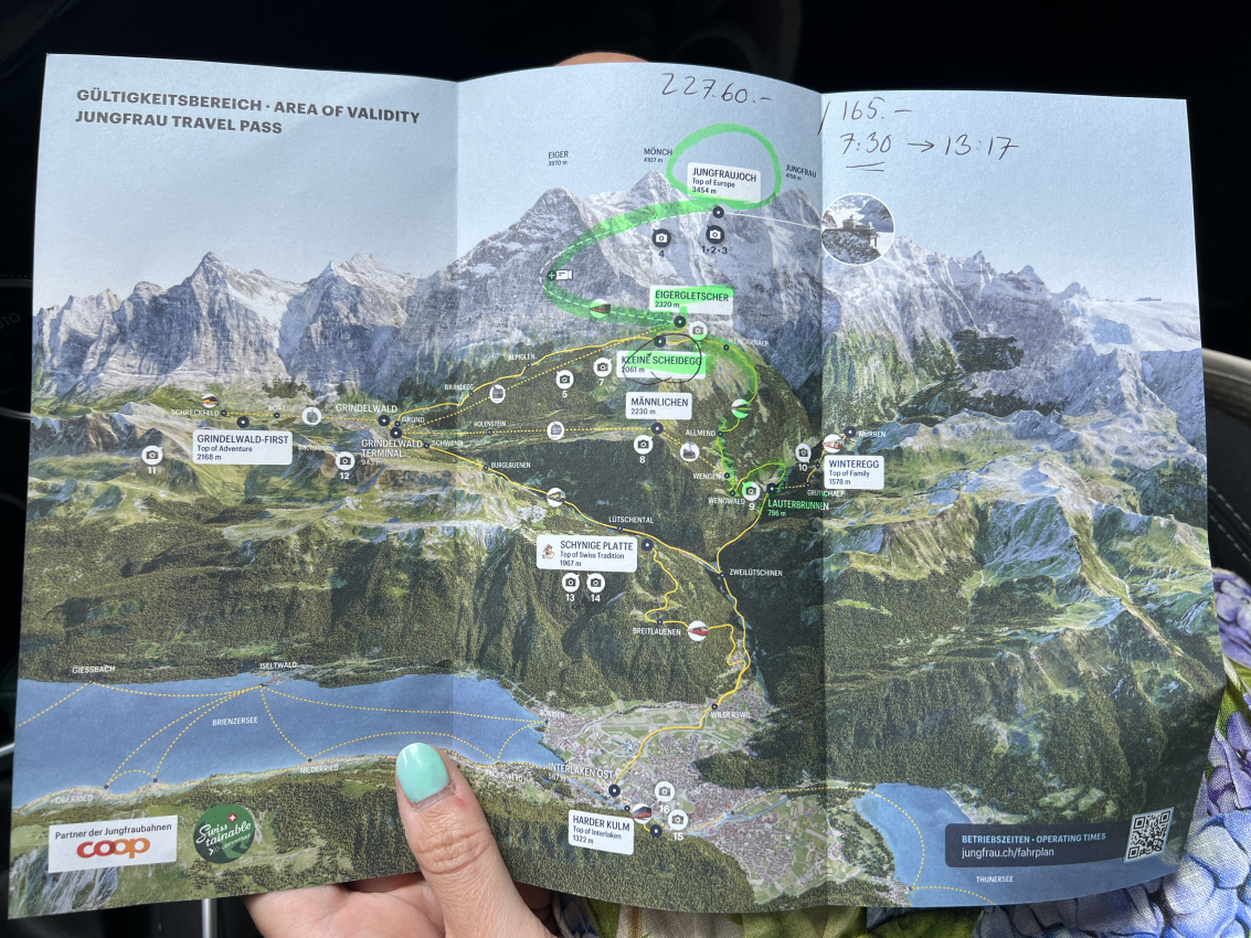 How to get to Jungfraujoch with kids