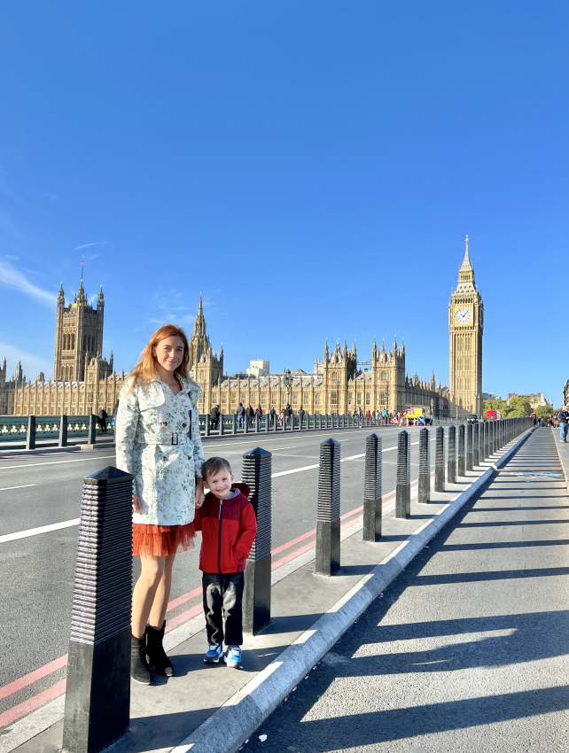 London with kids