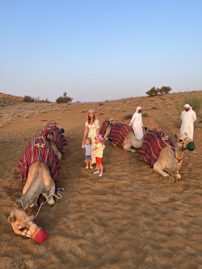 desert safari with kids