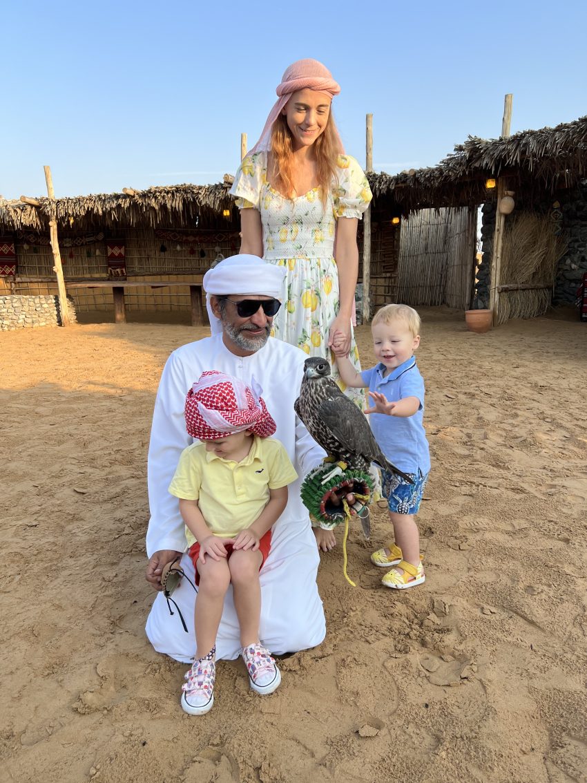 dubai desert safari with kids